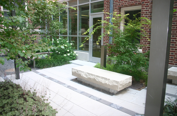 JRA_UIUC Lincoln Hall Courtyard_Stone Slab